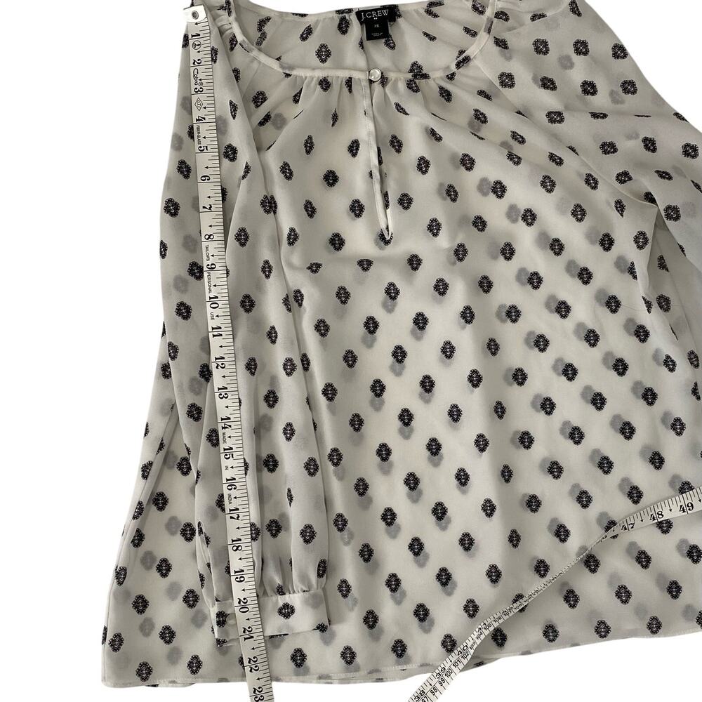J. Crew Blouses Lot of 2 Women Size XS Long Sleeve Light Weight - Picture 6 of 10